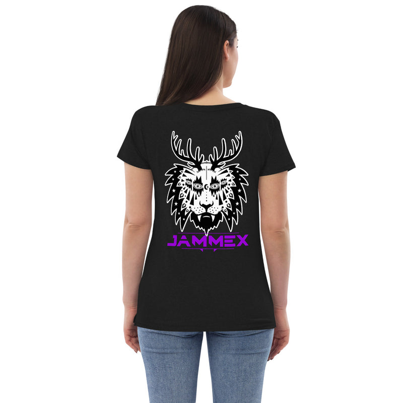 Voids Of Amethyst - Women’s Recycled V-Neck T-Shirt