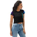 Flow Of Elixus - Women’s Accent Crop T-Shirt