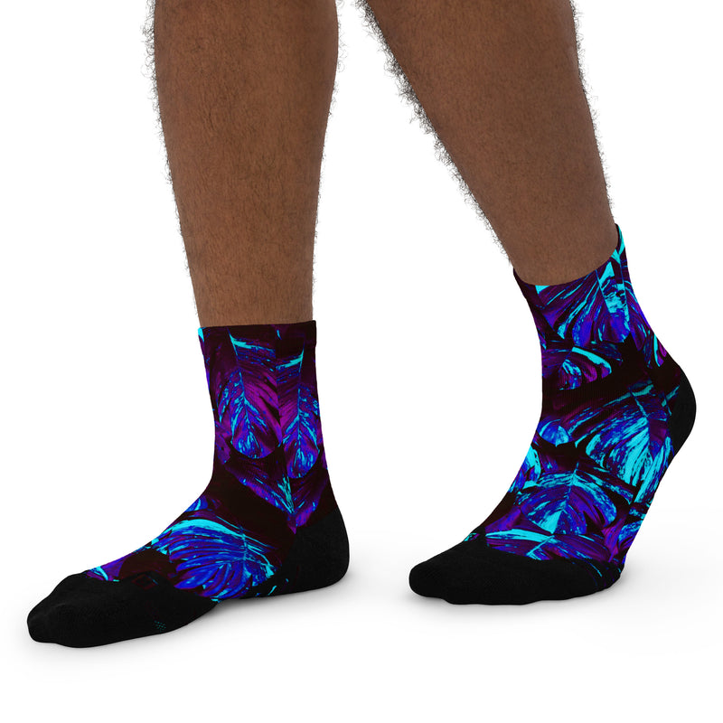 Lush Tropics - Athletic Exotik Ankle Socks