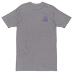 Plum Pharaoh - Men’s Embroidered Heavyweight T-Shirt