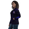 Midnight Glimmer - Unisex Emblem Bomber Jacket