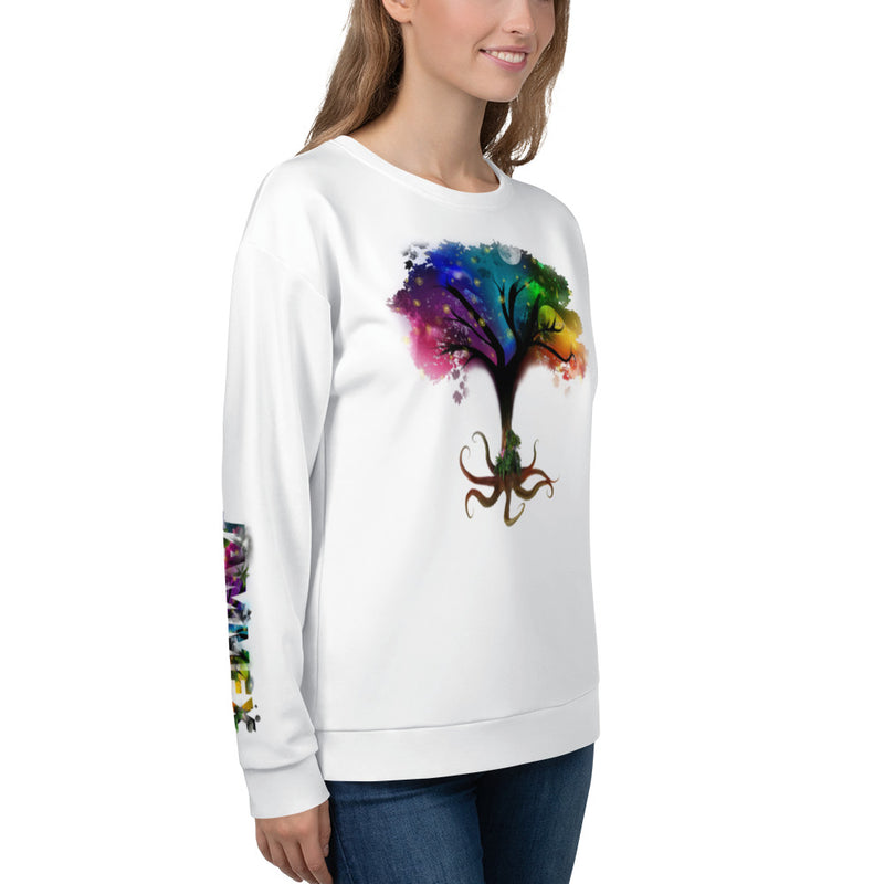 Sacred Tree Of Realms - Unisex Diamond Sweatshirt