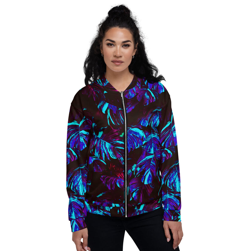 Lush Tropics - Unisex Exotik Bomber Jacket