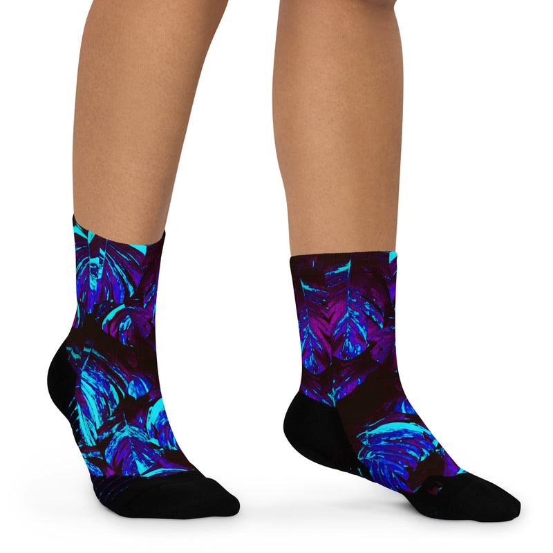 Lush Tropics - Athletic Exotik Ankle Socks