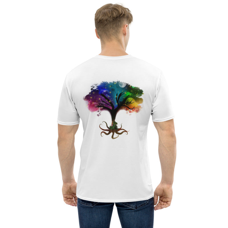 Sacred Tree Of Realms - Men's Diamond T-Shirt