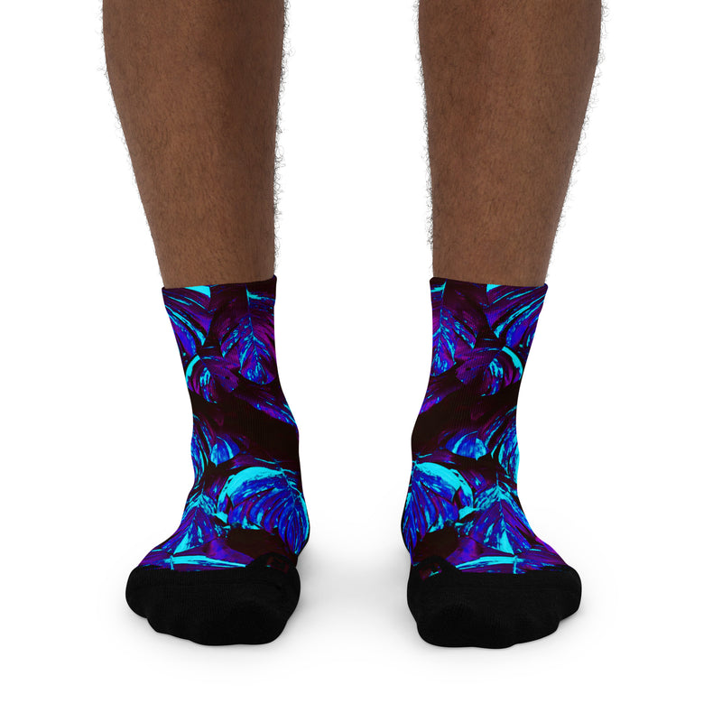 Lush Tropics - Athletic Exotik Ankle Socks