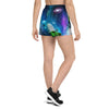 Ivory Universe - Women's Athletic Shorts