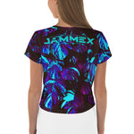 Lush Tropics - Women’s Exotik Crop T-Shirt