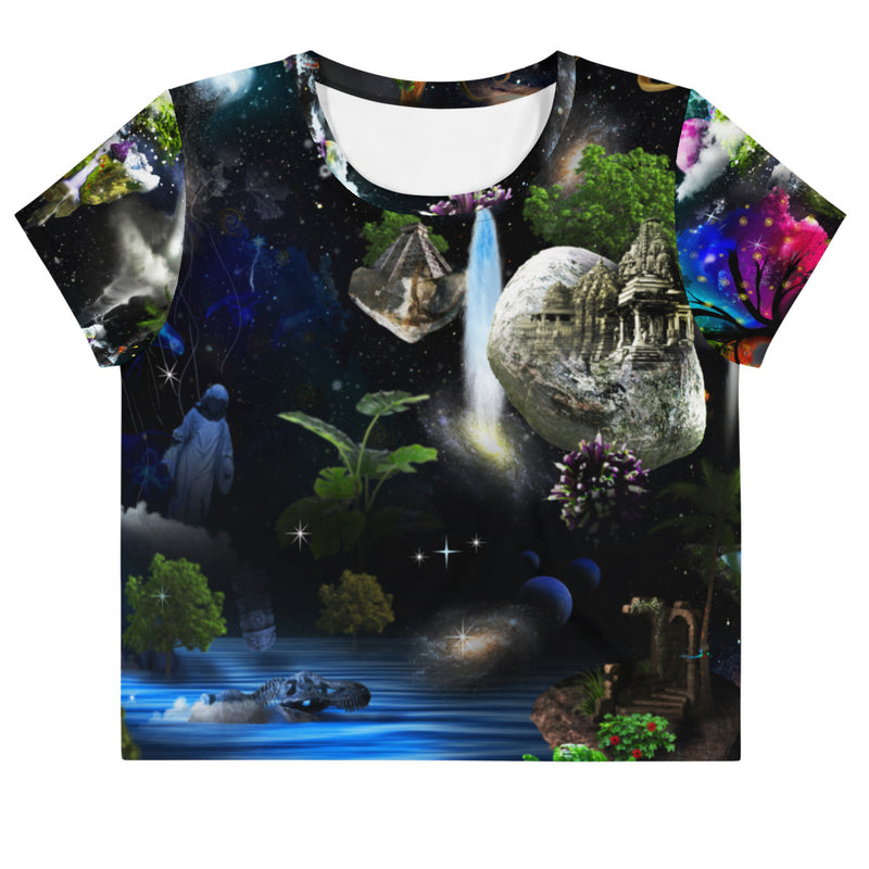 Exotik Future Multiverse - Women's Crop T-Shirt