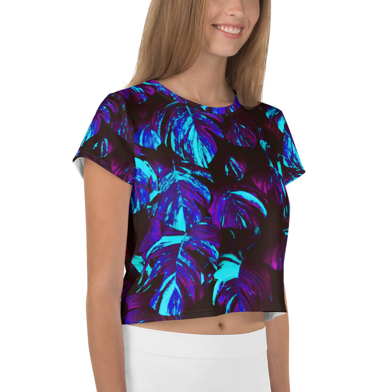 Lush Tropics - Women’s Exotik Crop T-Shirt