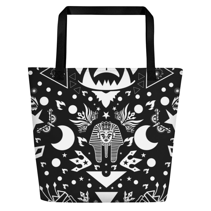 Hybrid Dimensions - Large Tote Bag