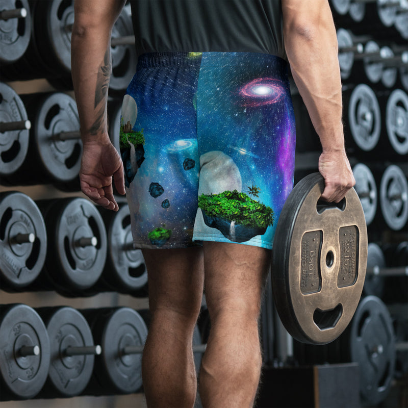 Ivory Universe - Men's Athletic Shorts