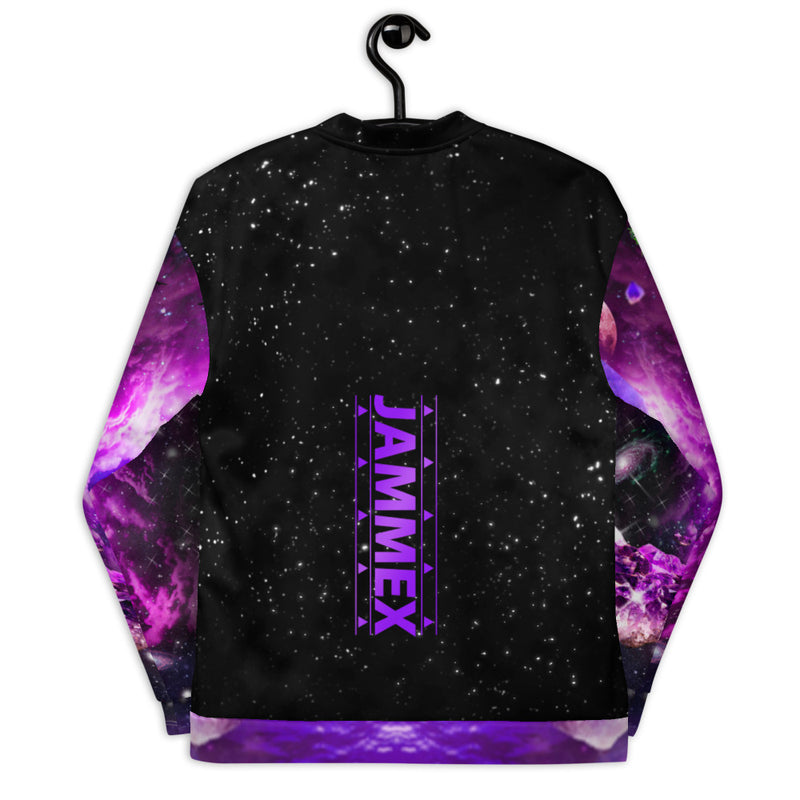 Spells Of Amethyst - Unisex Accent Bomber Jacket