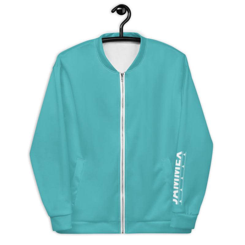 Teal Emblem - Unisex Bomber Jacket