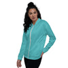 Teal Emblem - Unisex Bomber Jacket