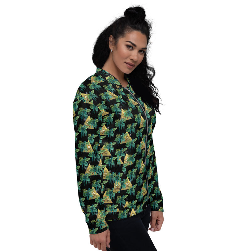 Among The Leaves - Unisex Exotik Bomber Jacket