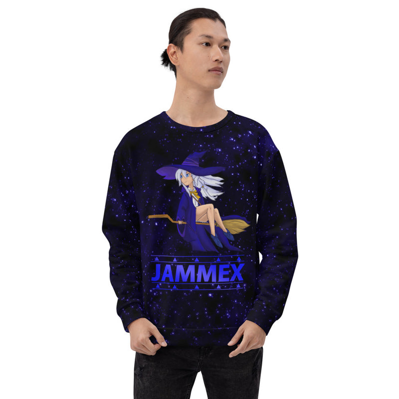 Midnight Glimmer - Unisex Emblem Sweatshirt