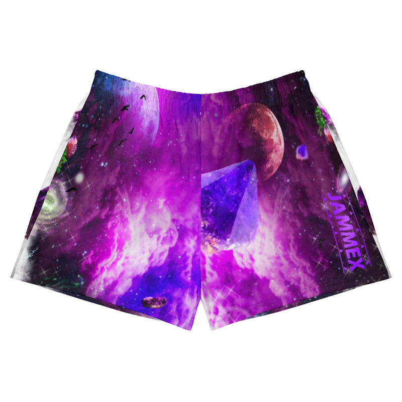 Amethyst Universe - Women's Athletic Shorts