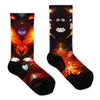 Crystal Universe - Unisex Athletic Socks