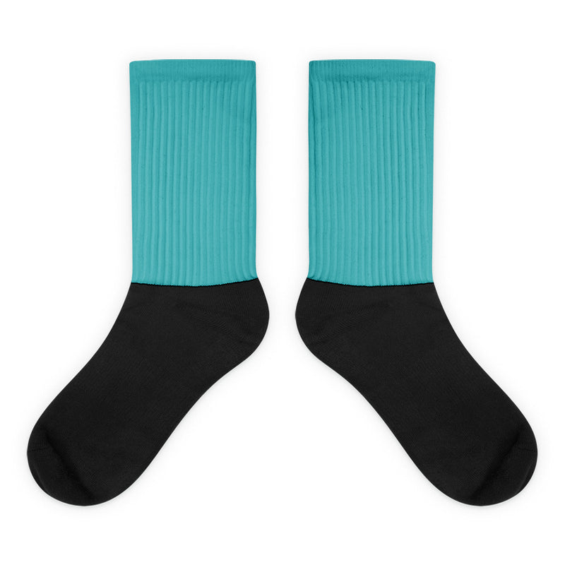 Teal Emblem - Unisex Socks