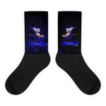 Midnight Glimmer - Unisex Emblem Socks