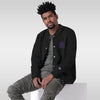 Purple Pharaoh - Men’s Embroidered Bomber Jacket