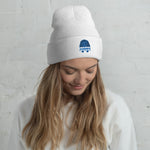 Aqua Pharaoh - Embroidered Beanie