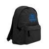 Aqua Pharaoh - Embroidered Backpack