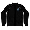 Blue Pharaoh - Men’s Embroidered Piped Fleece Jacket