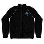 Blue Pharaoh - Men’s Embroidered Piped Fleece Jacket