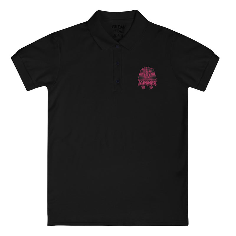 Rose Pharaoh - Women's Embroidered Polo Shirt