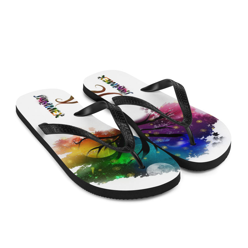 Sacred Tree Of Realms - Unisex Diamond Sandals