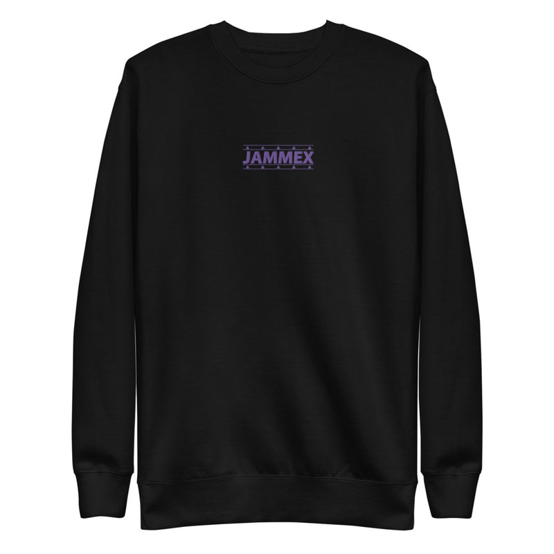 Purple Label - Unisex Embroidered Fleece Pullover