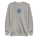 Blue Pharaoh - Unisex Embroidered Fleece Pullover