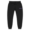 Purple Label - Unisex Embroidered Fleece Joggers