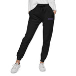 Purple Label - Unisex Embroidered Fleece Joggers