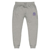 Plum Pharaoh - Unisex Embroidered Fleece Joggers