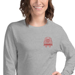 Crimson Pharaoh - Unisex Embroidered Long Sleeve T-Shirt