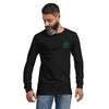 Jade Pharaoh - Unisex Embroidered Long Sleeve T-Shirt