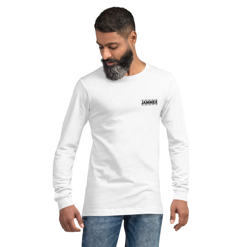 Black Label - Unisex Embroidered Long Sleeve T-Shirt