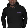 Purple Label - Unisex Embroidered Hoodie