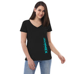 Portals To Ivory - Women’s Recycled V-Neck T-Shirt