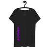 Voids Of Amethyst - Women’s Recycled V-Neck T-Shirt