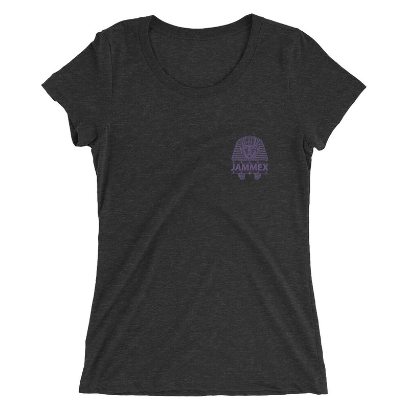 Purple Pharaoh - Women’s Embroidered Tri-Blend T-Shirt