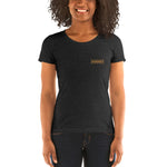 Gold Label - Women’s Embroidered Tri-Blend T-Shirt