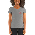 Crimson Pharaoh - Women’s Embroidered Tri-Blend T-Shirt