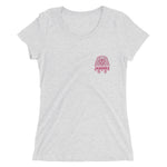 Magenta Pharaoh - Women’s Embroidered Tri-Blend T-Shirt